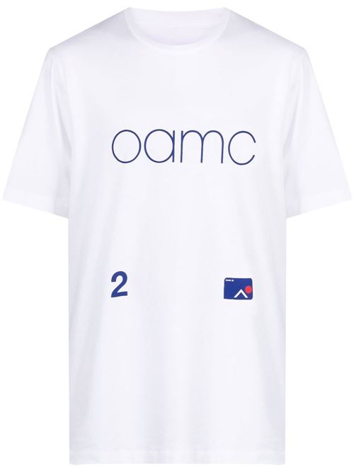 Logo-print cotton T-shirt OAMC | 23E28OAJ10COT00744100